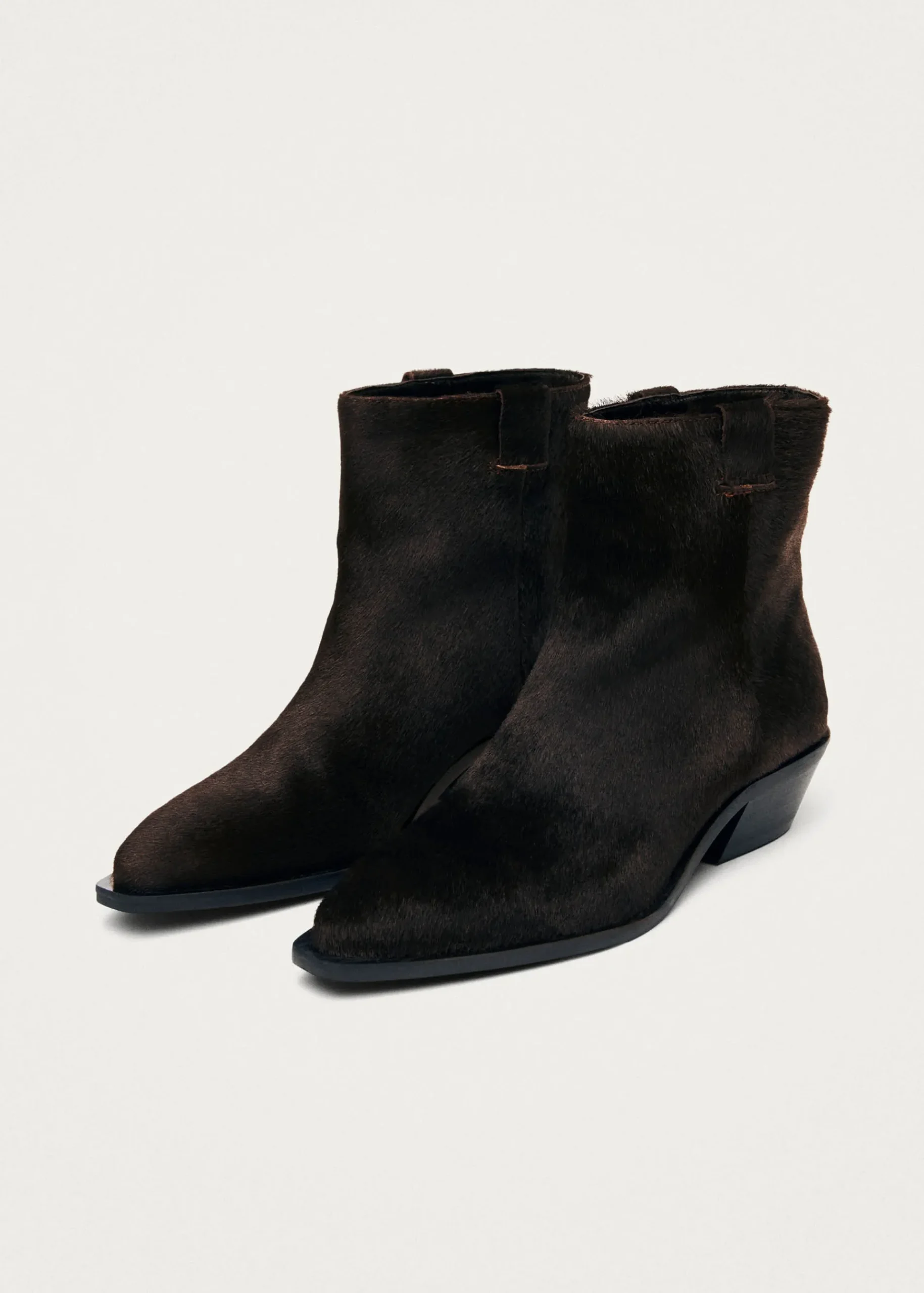 Syd Soft Dunkelbraune Leder Stiefeletten