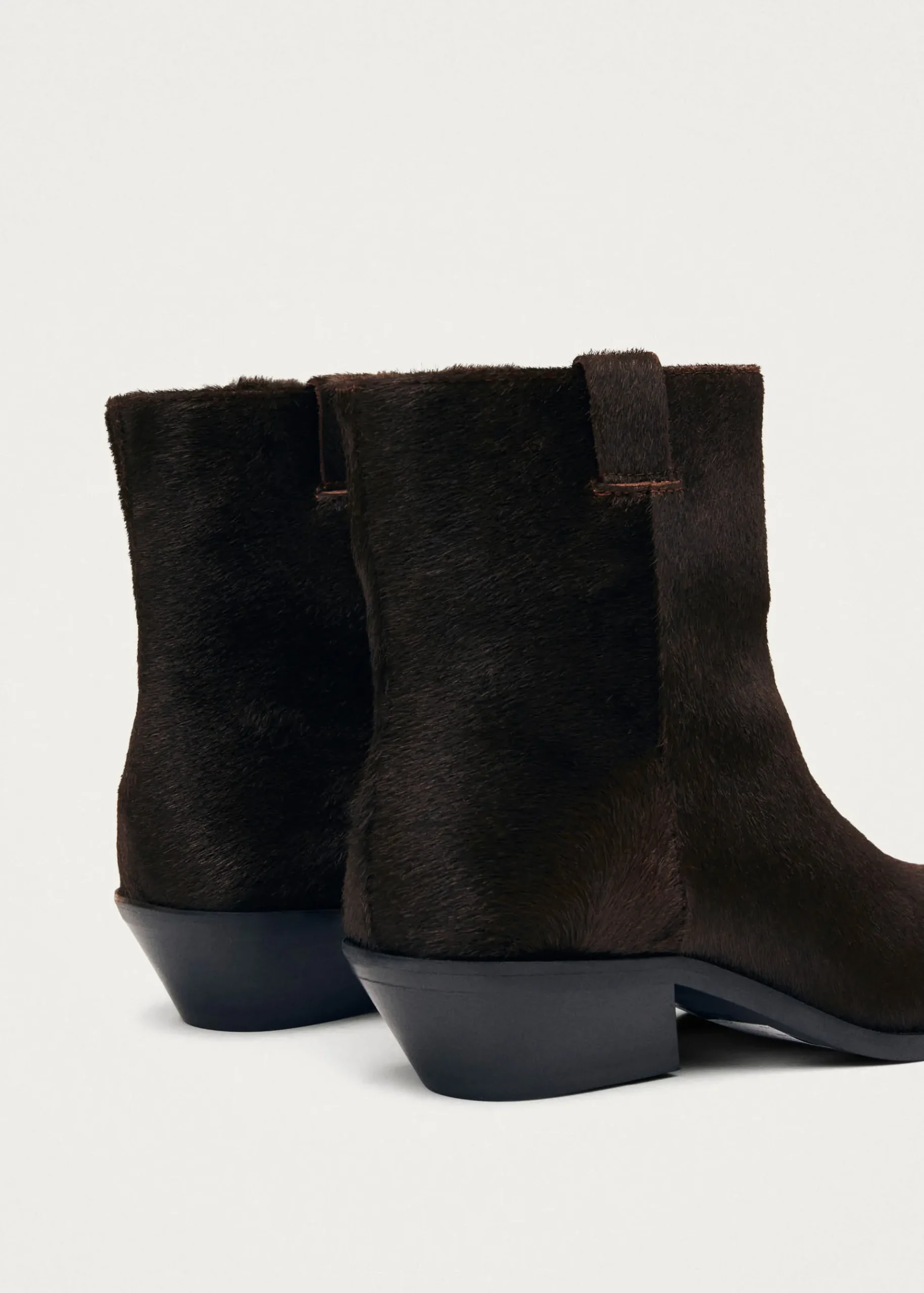 Syd Soft Dunkelbraune Leder Stiefeletten
