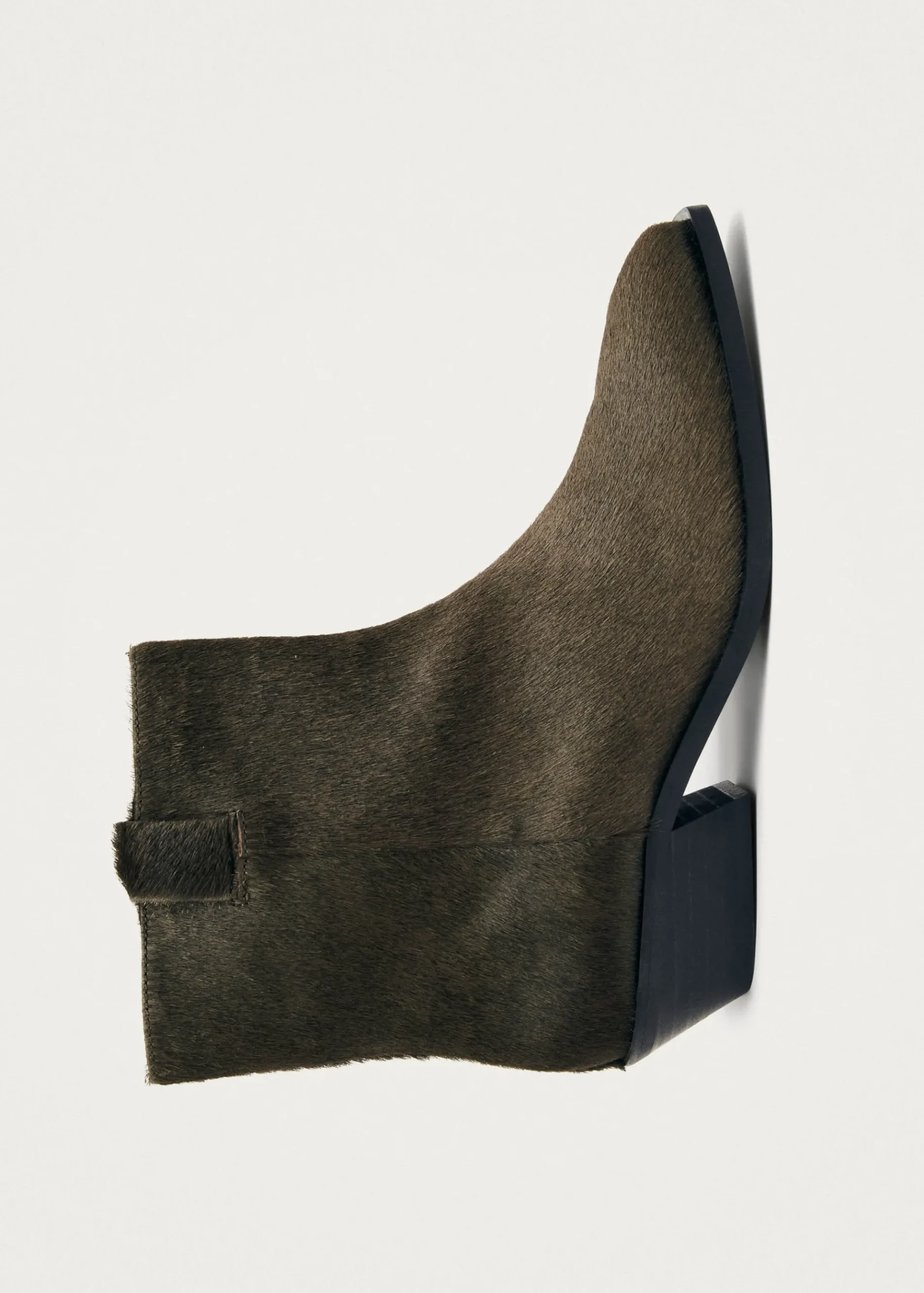Syd Soft Khaki Leder Stiefeletten
