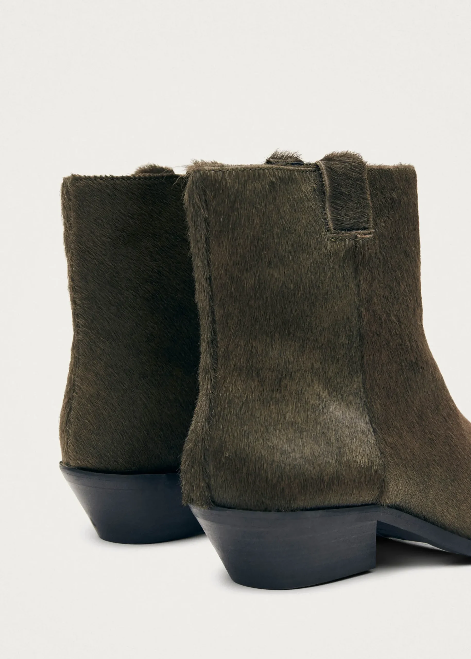 Syd Soft Khaki Leder Stiefeletten