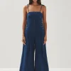 Tania Blauer Denim-Jumpsuit