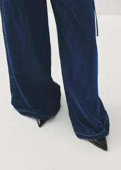 Tania Blauer Denim-Jumpsuit