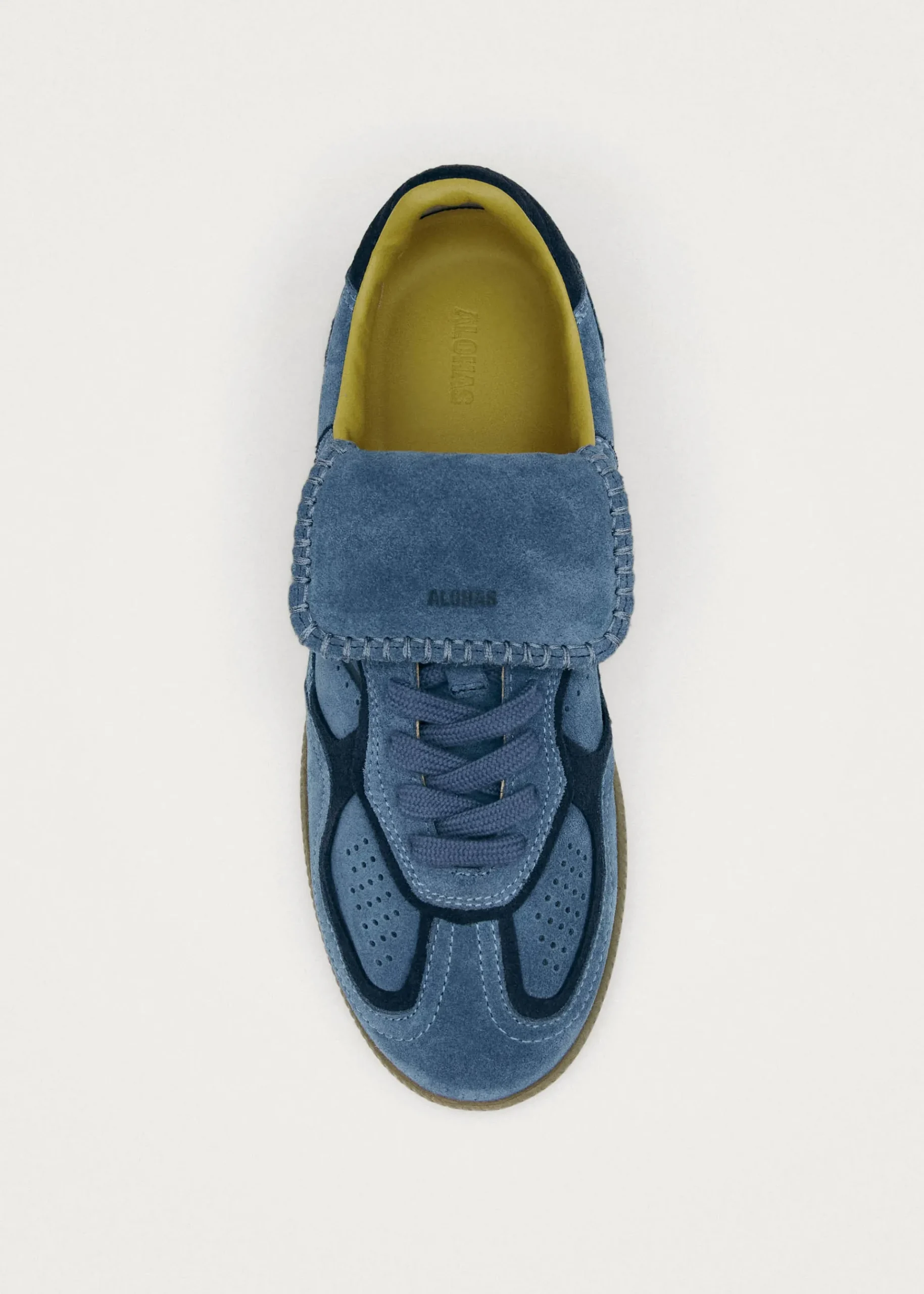 Tb.490 Club Wildleder Blaue Leder-Sneaker