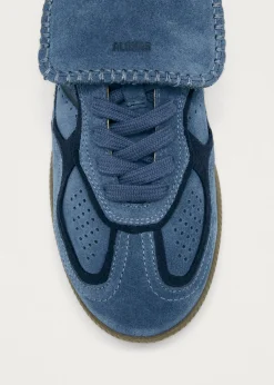 Tb.490 Club Wildleder Blaue Leder-Sneaker