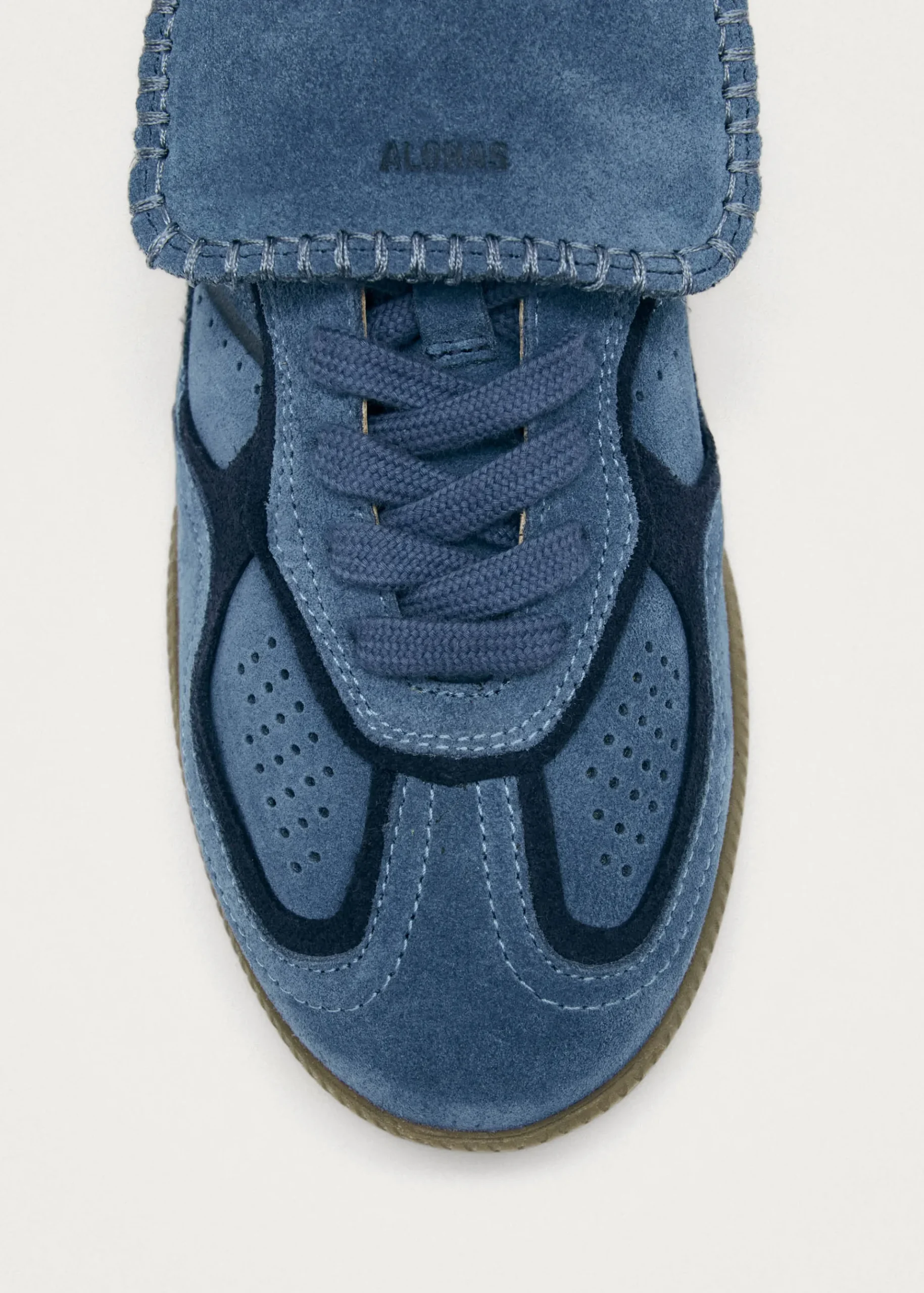 Tb.490 Club Wildleder Blaue Leder-Sneaker