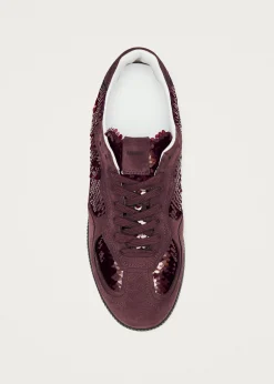 Tb.490 Glint Burgunder Leder Sneaker