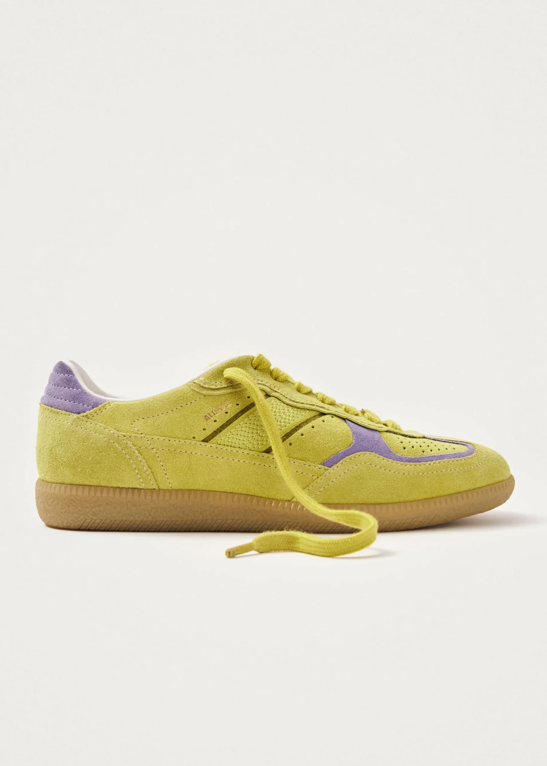 Tb.490 Rife Anisgrüne Wildleder-Sneakers