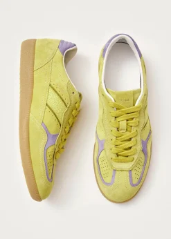 Tb.490 Rife Anisgrüne Wildleder-Sneakers