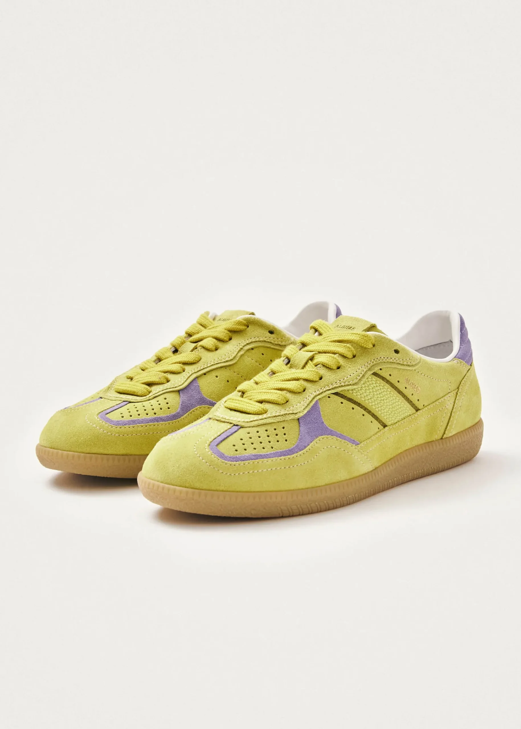 Tb.490 Rife Anisgrüne Wildleder-Sneakers