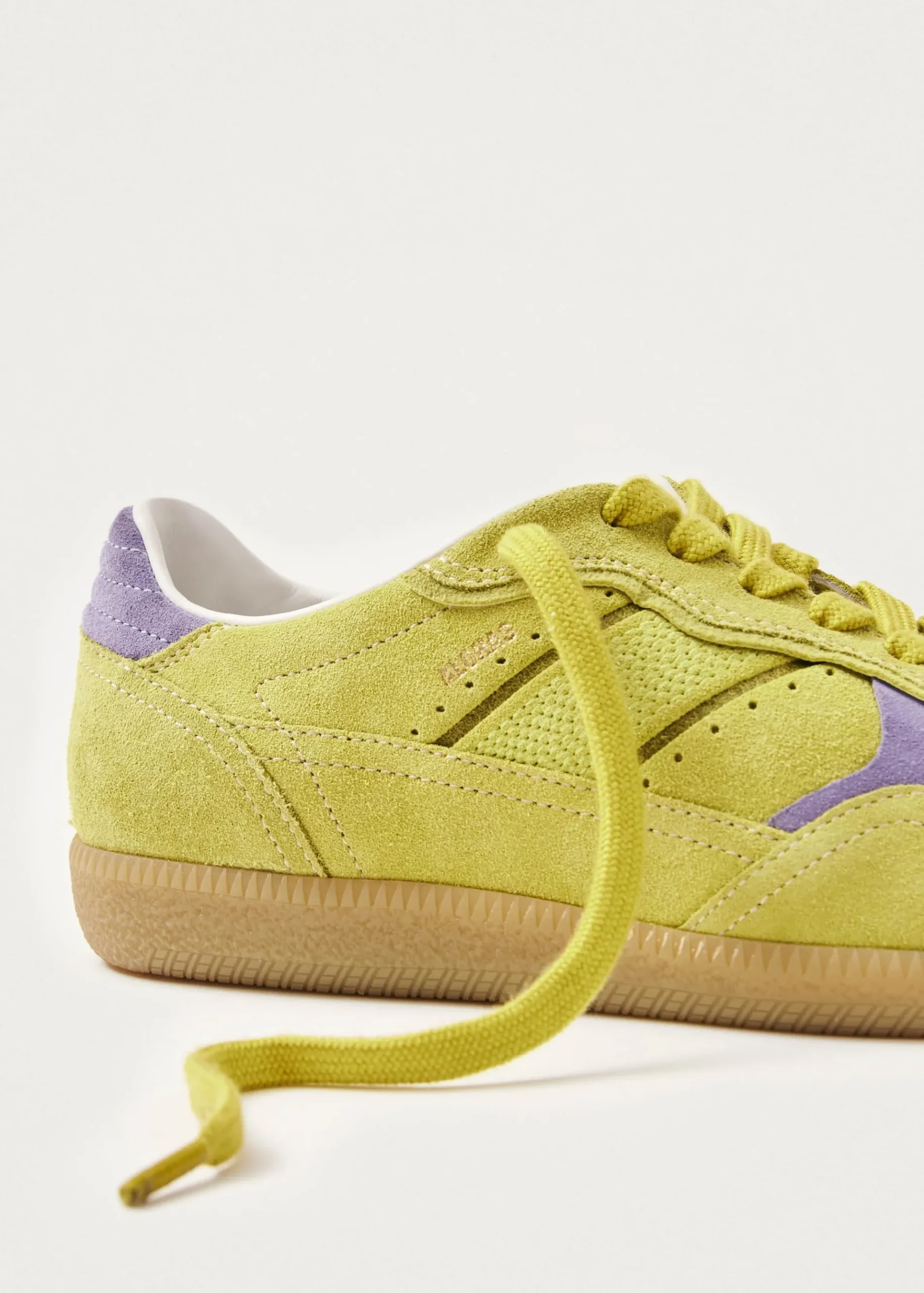 Tb.490 Rife Anisgrüne Wildleder-Sneakers