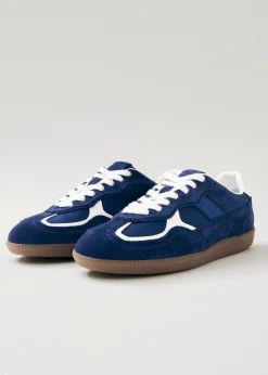 Tb.490 Rife Blau Leder Sneaker