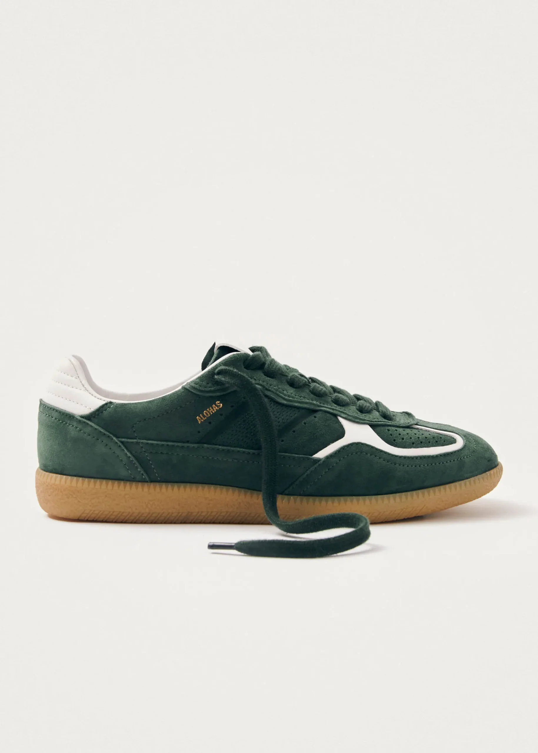Tb.490 Rife Grüne Wildleder-Sneakers