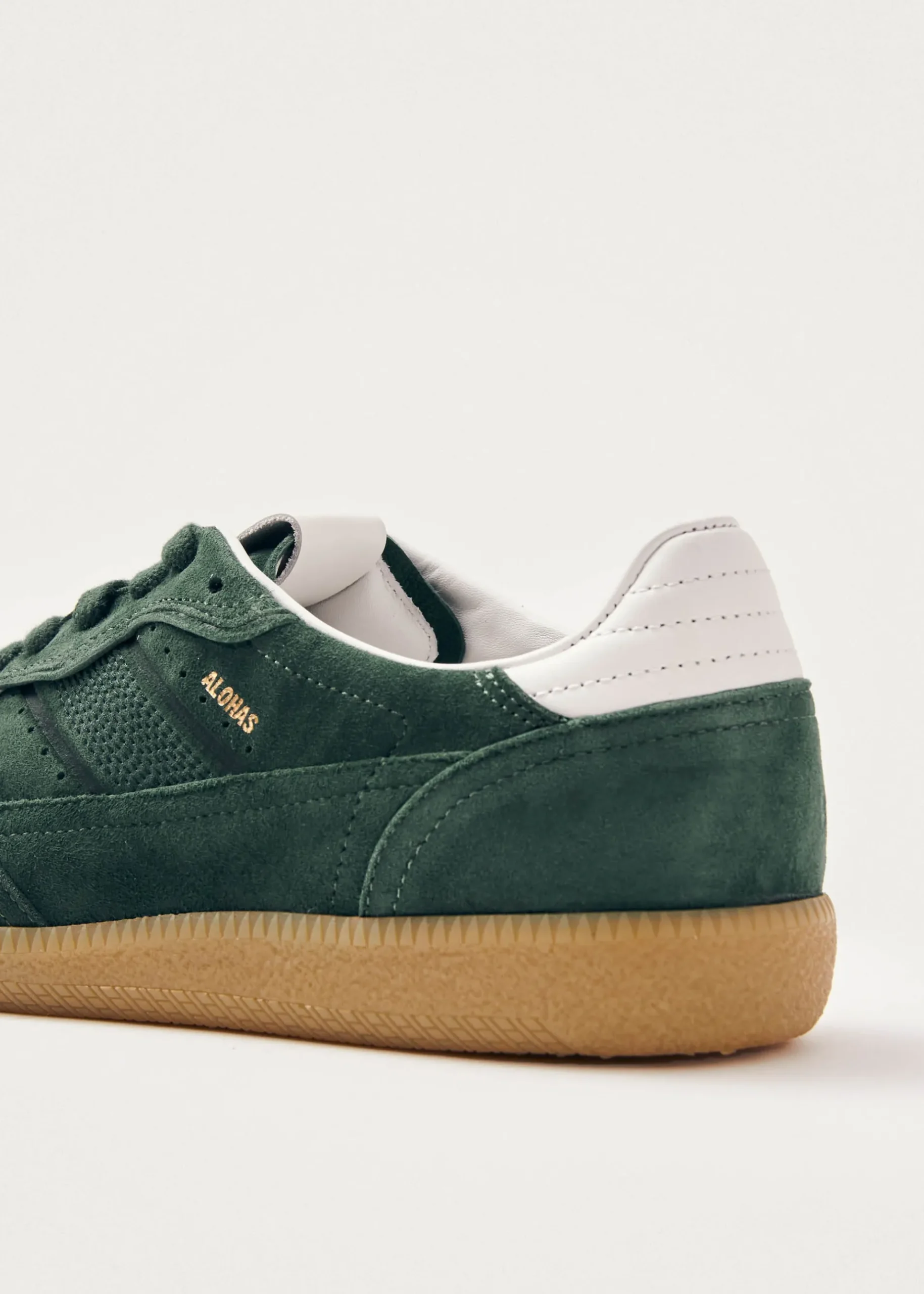 Tb.490 Rife Grüne Wildleder-Sneakers