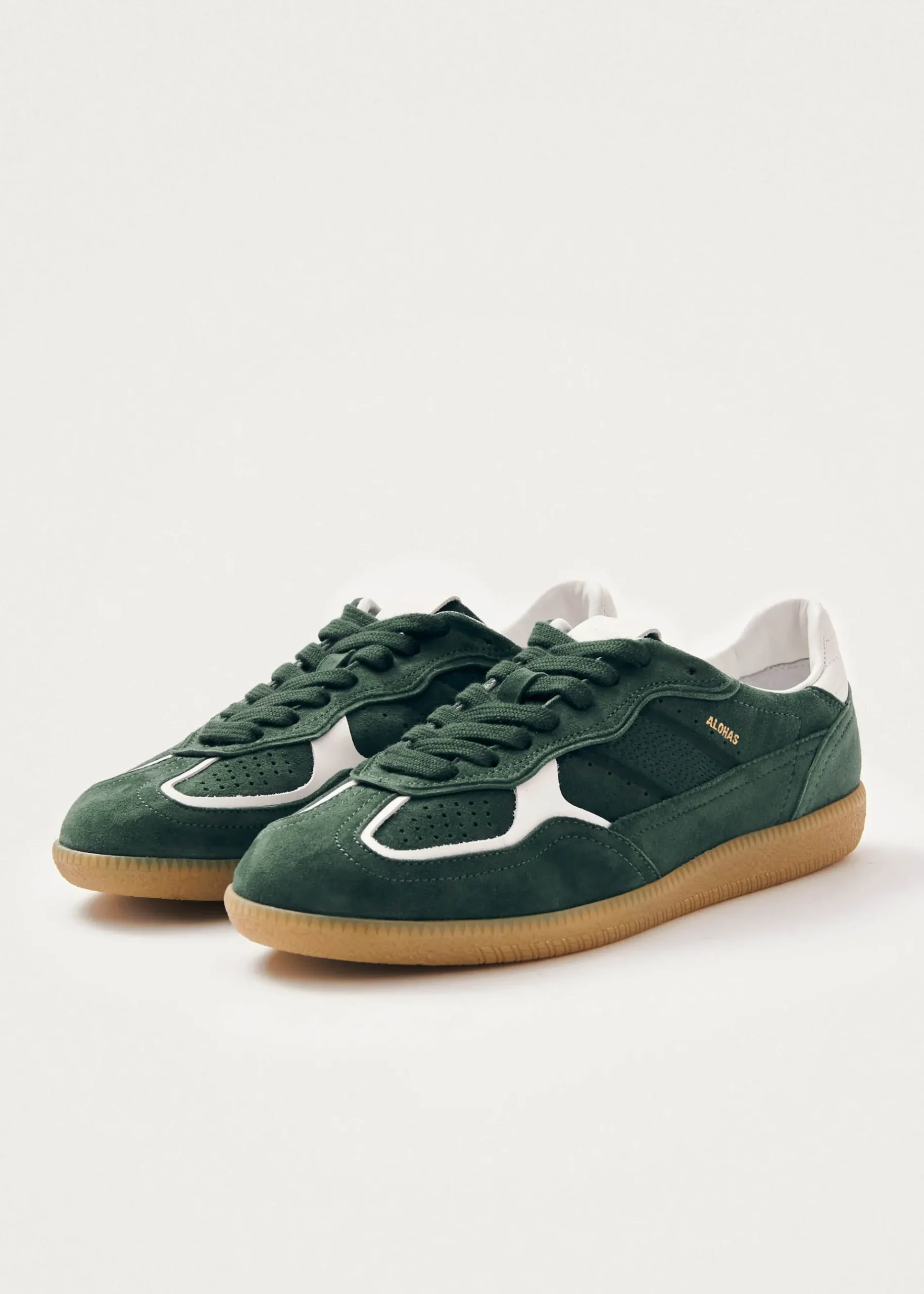 Tb.490 Rife Grüne Wildleder-Sneakers