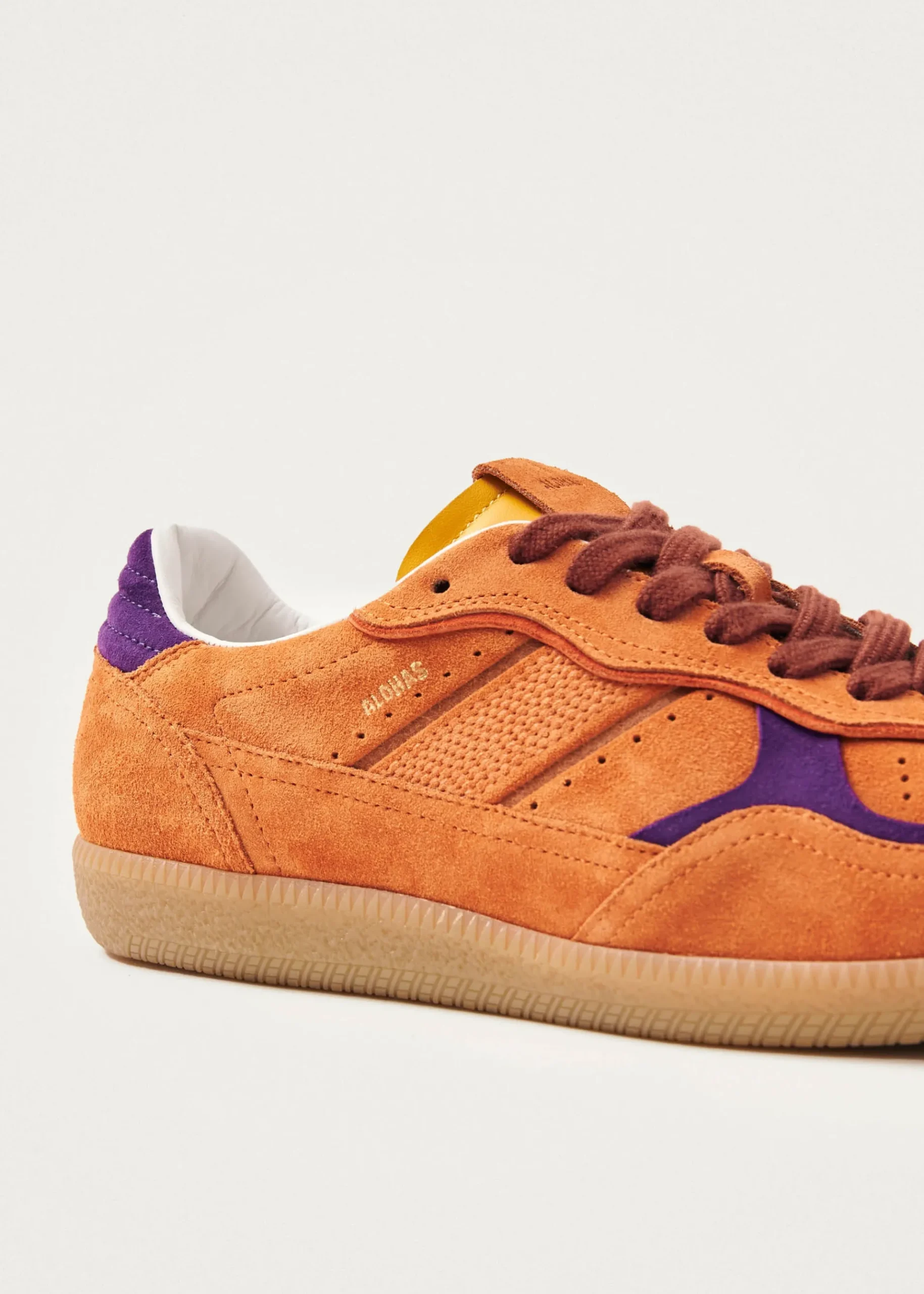 Tb.490 Rife Orangefarbene Wildleder-Sneakers