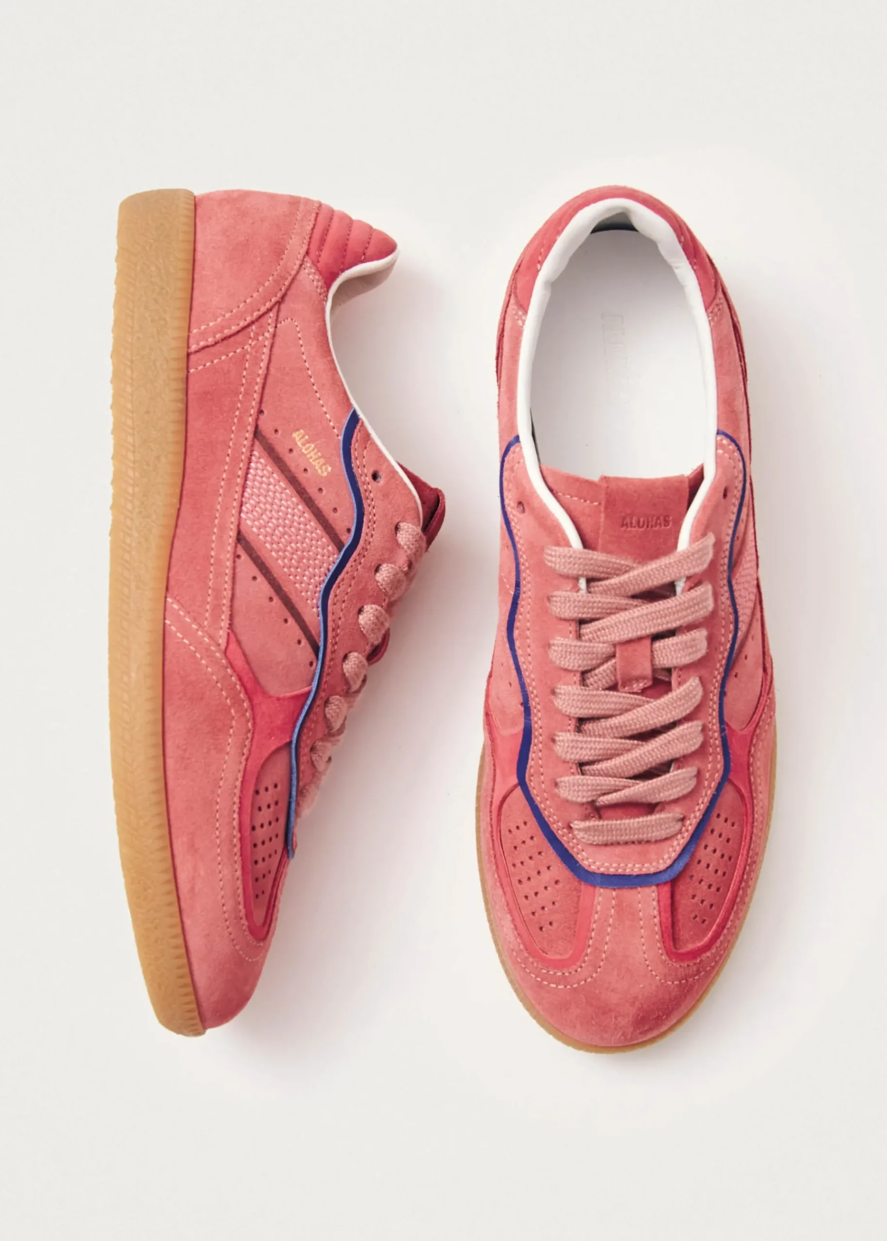 Tb.490 Rife Rosa Wildleder-Sneakers