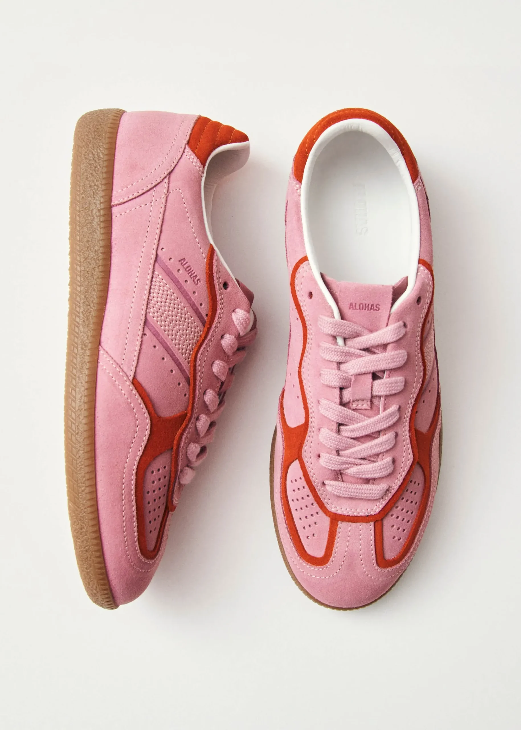 Tb.490 Rife Sea Pink Leder Sneaker