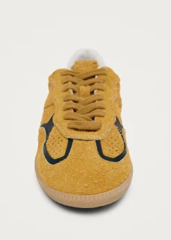 Tb.490 Rife Suede Fuzzy Gelbe Leder Sneaker