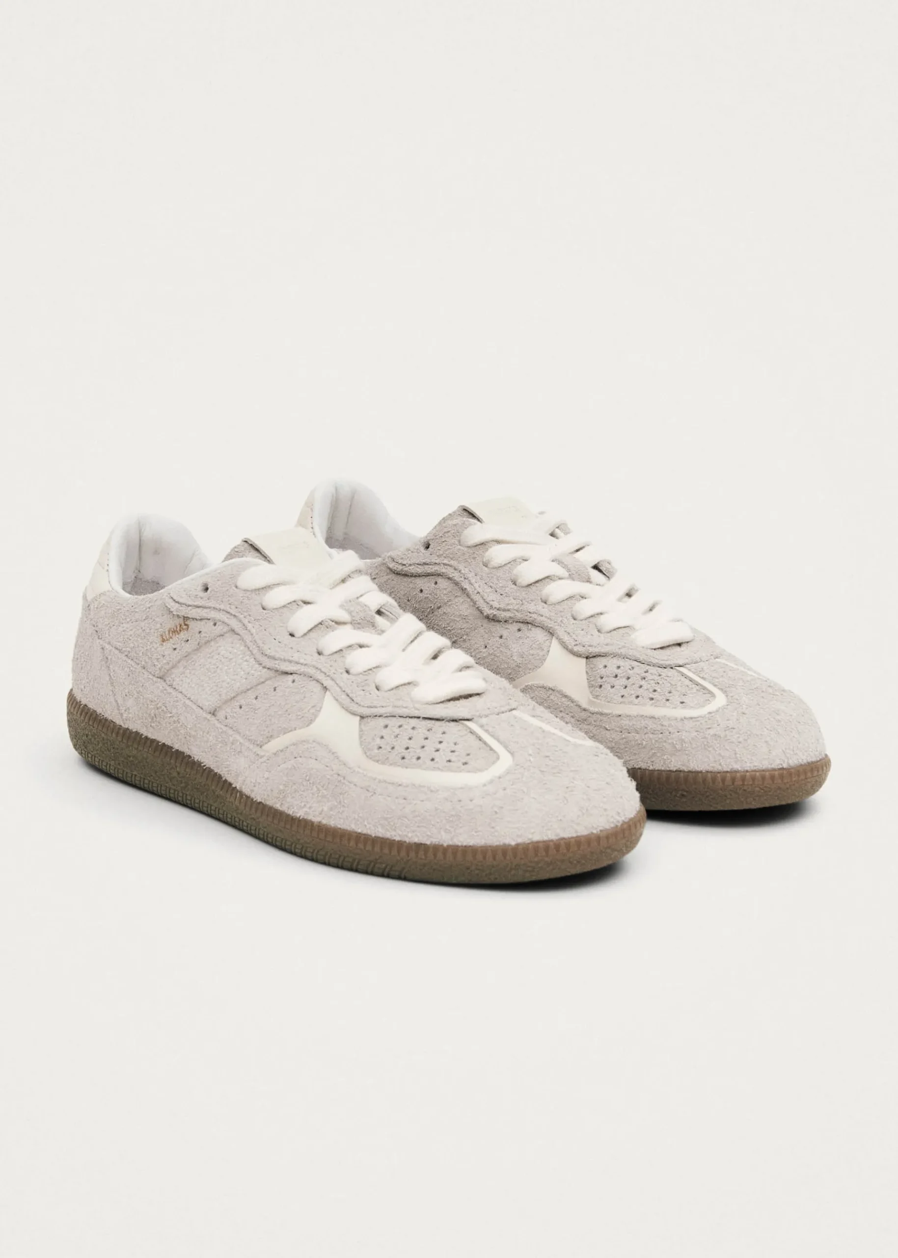 Tb.490 Rife Suede Fuzzy Hellgrau Ledersneaker