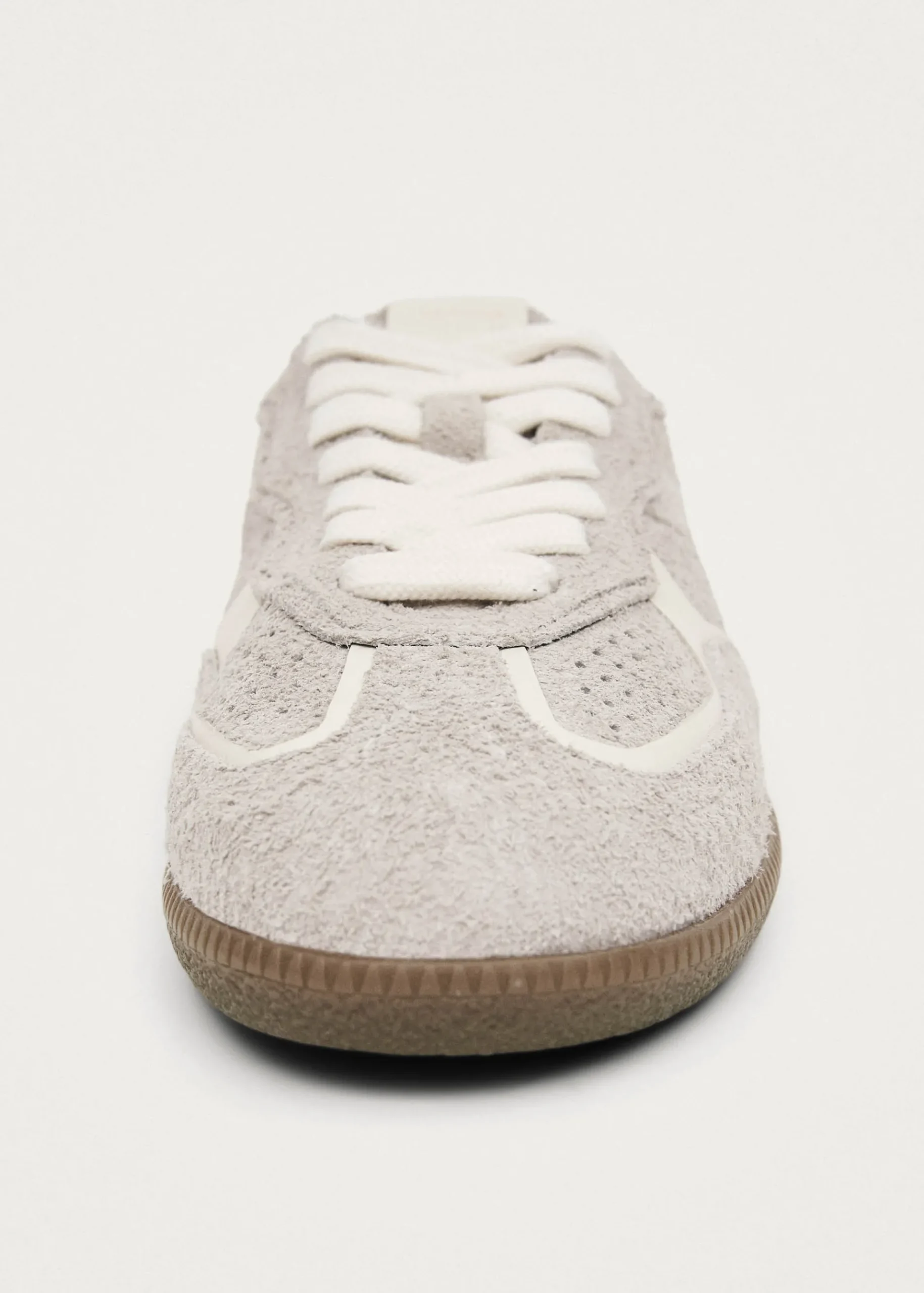 Tb.490 Rife Suede Fuzzy Hellgrau Ledersneaker