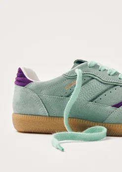 Tb.490 Rife Türkisfarbene Wildleder-Sneaker