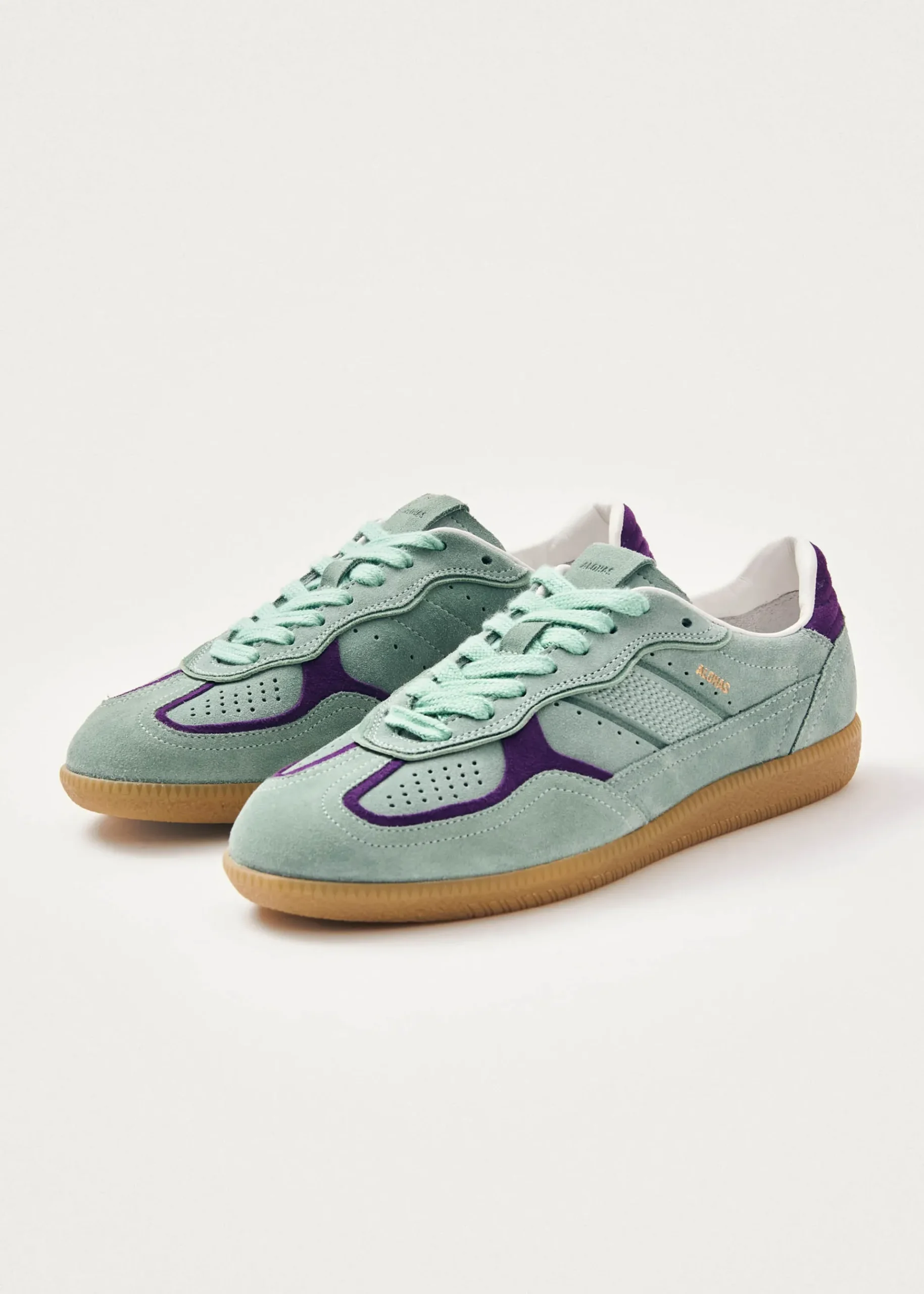 Tb.490 Rife Türkisfarbene Wildleder-Sneaker
