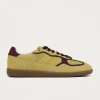 Tb.490 Rife Vanilla Gelbe Leder-Sneaker