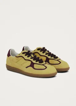 Tb.490 Rife Vanilla Gelbe Leder-Sneaker