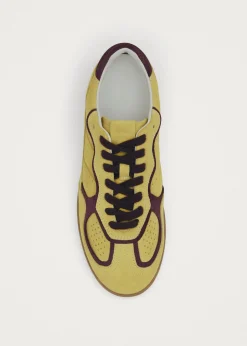 Tb.490 Rife Vanilla Gelbe Leder-Sneaker