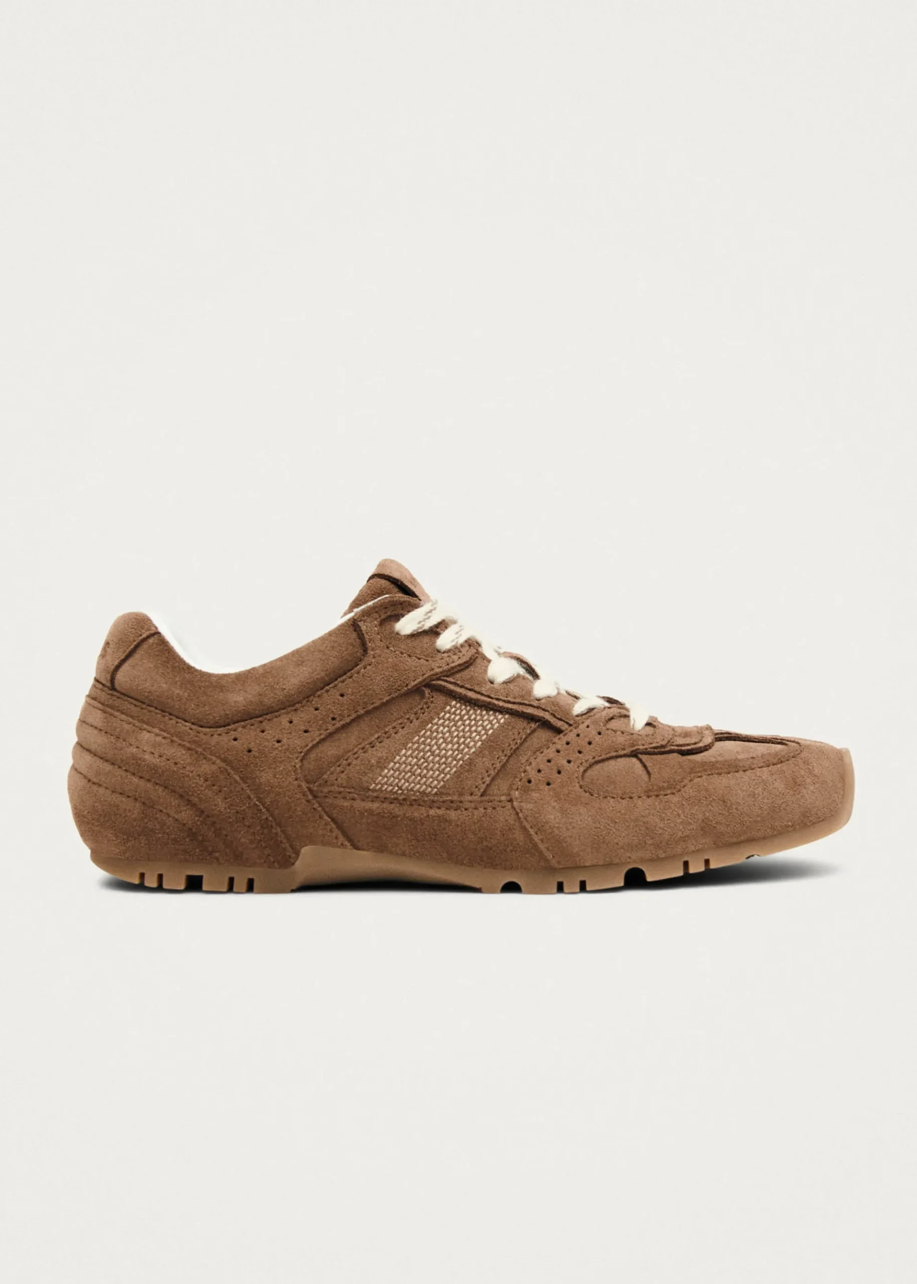 Tb.56 Suede Braune Ledersneaker
