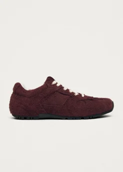 Tb.56 Suede Fuzzy Burgunder Leder Sneaker