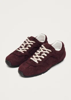 Tb.56 Suede Fuzzy Burgunder Leder Sneaker