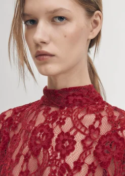 Tiban Lace Wein Kleid