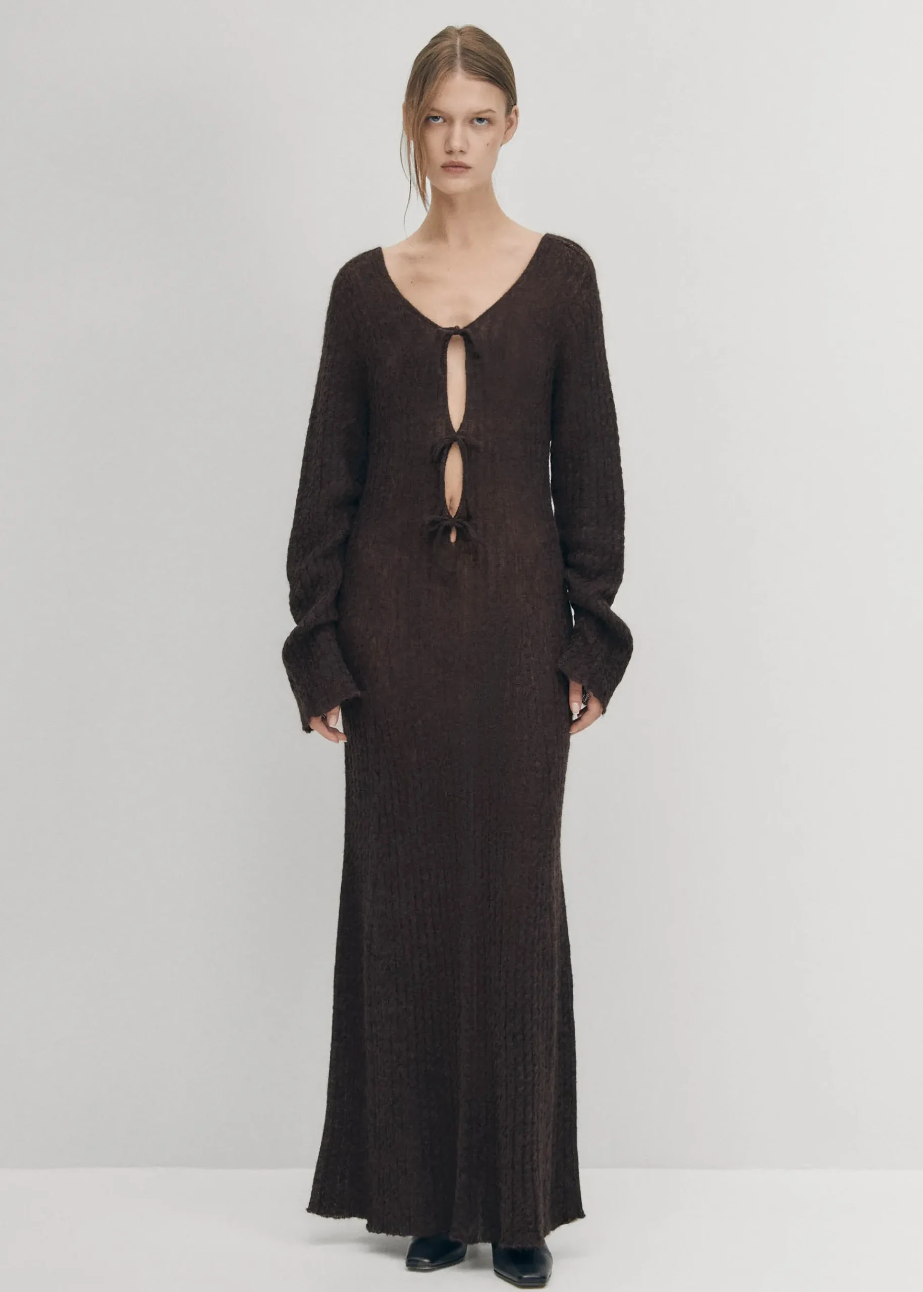 Triza Braunes Kleid