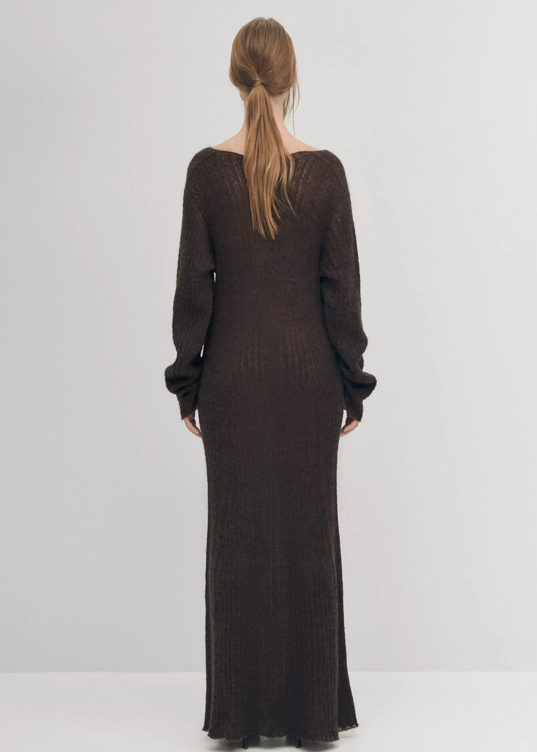 Triza Braunes Kleid
