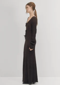 Triza Braunes Kleid