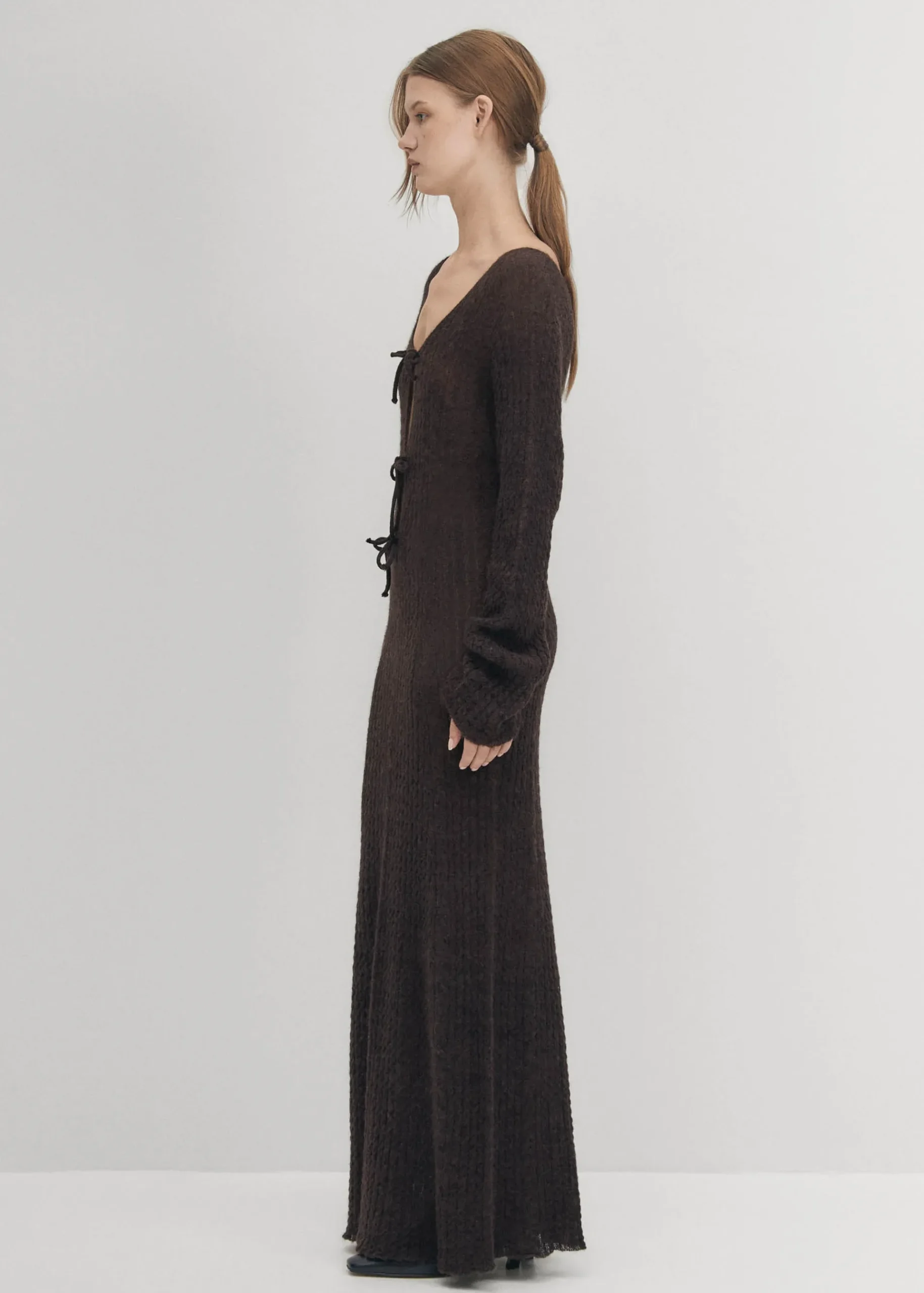 Triza Braunes Kleid