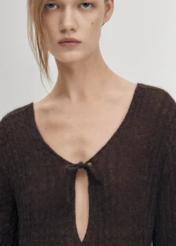 Triza Braunes Kleid