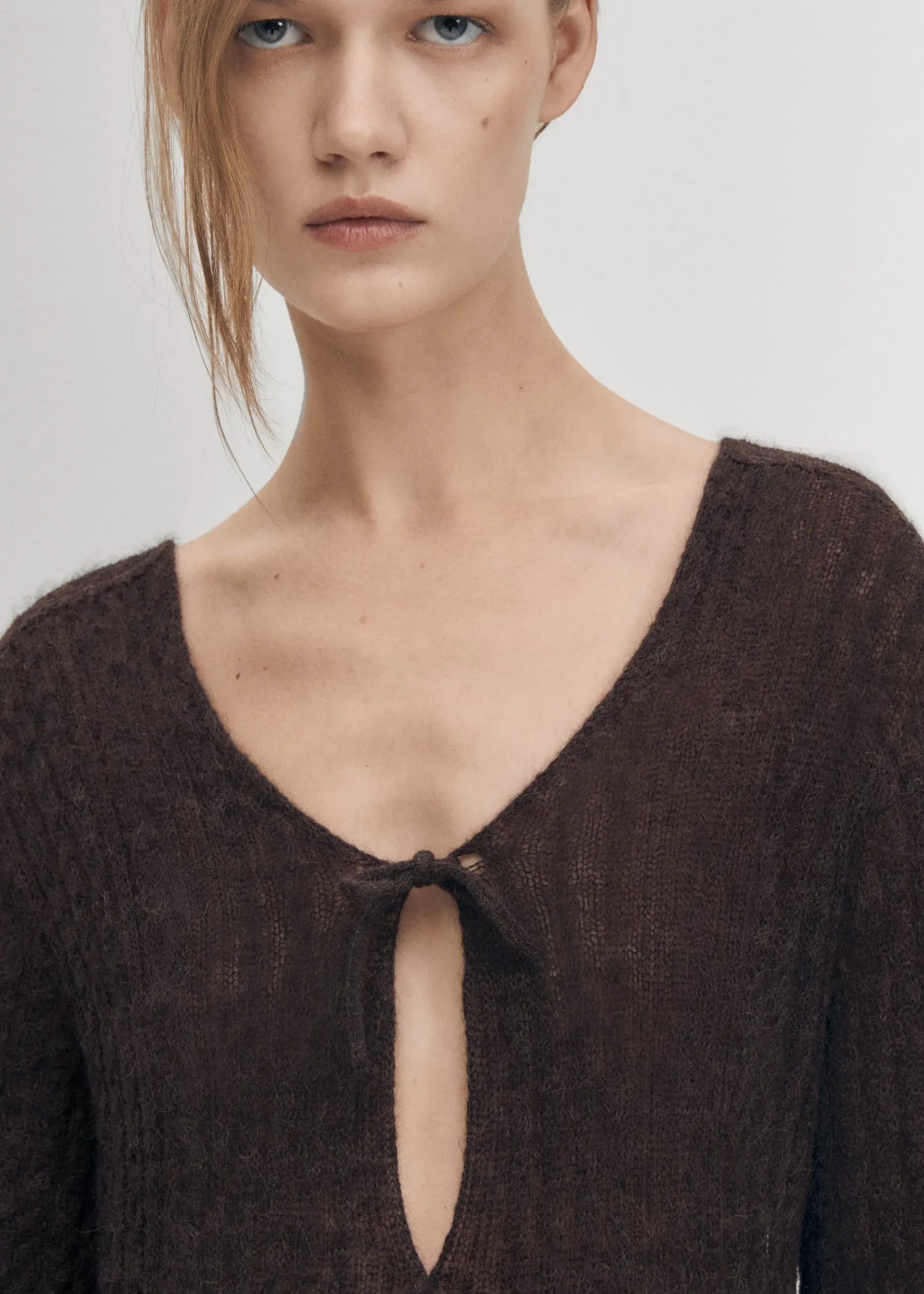 Triza Braunes Kleid