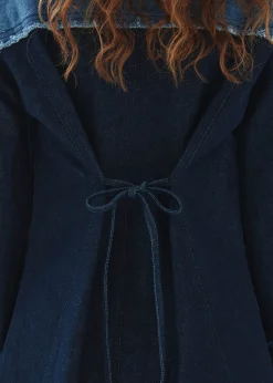 Veden Bicolor Indigo Denim Dress