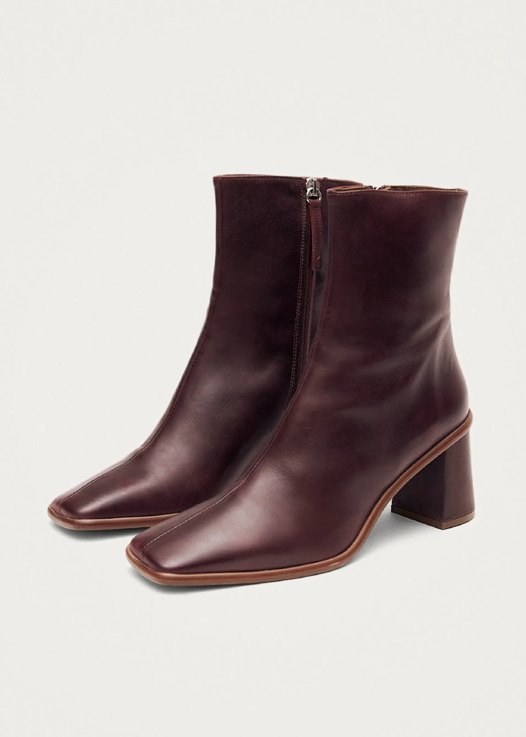 West Cape Rote Lederstiefel