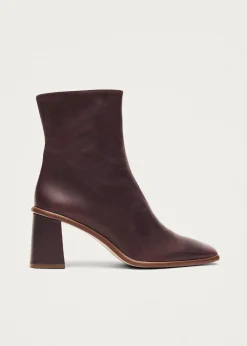 West Cape Rote Lederstiefel