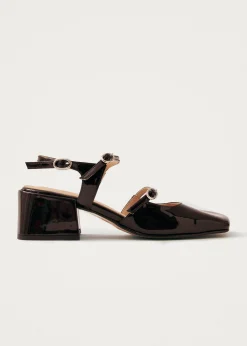Withnee Onix Braune Lederpumps