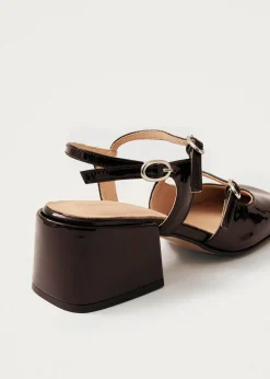 Withnee Onix Braune Lederpumps